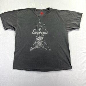 Red Hot Chili Peppers T Shirt Mens 2XL Gray Unlimited Love World Tour 2022 Band
